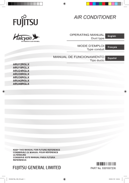 Fujitsu ARU12RGLX Manuel utilisateur