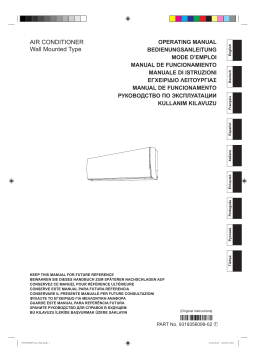 Fujitsu RSG09LTCA Manuel utilisateur