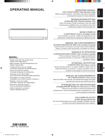 ASHG30KMTA | RSG36KMTA | Mode d'emploi | Fujitsu RSG30KMTA Manuel utilisateur | Fixfr