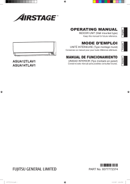 Fujitsu ASUA12TLAV1 Manuel utilisateur