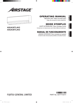 Fujitsu ASUA30TLAV2 Manuel utilisateur