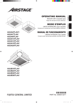 Fujitsu AUUA12TLAV Manuel utilisateur