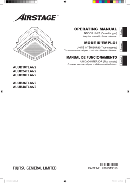 Fujitsu AUUB18TLAV2 Manuel utilisateur