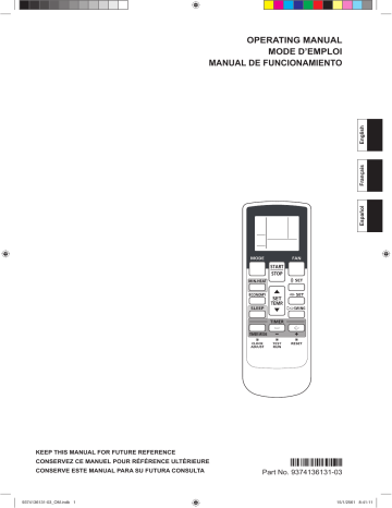 RXLNHUM | Mode d'emploi | Fujitsu UXLNHUM Manuel utilisateur | Fixfr