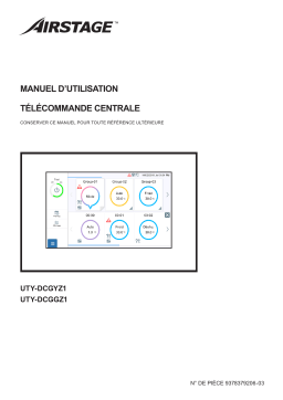 Fujitsu UTY-DCGGZ1 Manuel utilisateur