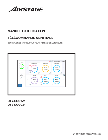 Mode d'emploi | Fujitsu UTY-DCGGZ1 Manuel utilisateur | Fixfr