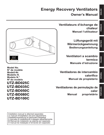 Mode d'emploi | Fujitsu UTZ-BD025C Manuel utilisateur | Fixfr