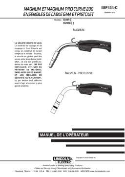 Lincoln Electric Magnum 200 - K497-1 Manuel utilisateur
