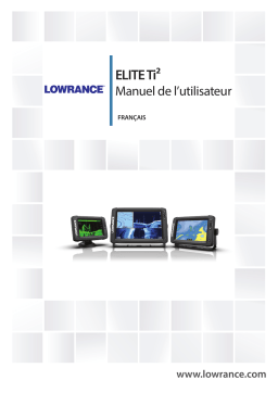 Lowrance Elite Ti² Manuel utilisateur