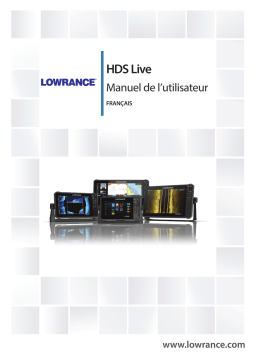 Lowrance HDS LIVE Manuel utilisateur