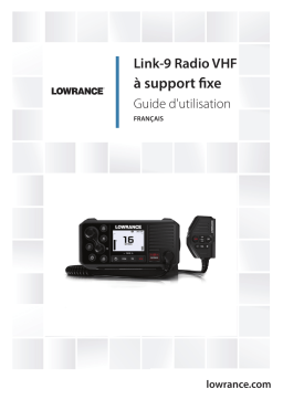 Lowrance Link-9 Manuel utilisateur