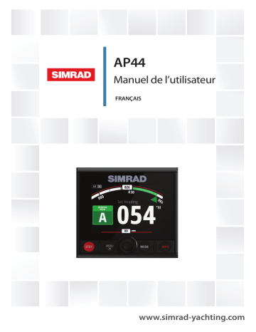 Mode d'emploi | Simrad AP44 Manuel utilisateur | Fixfr