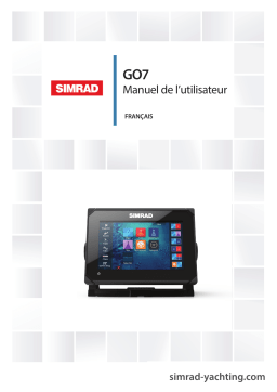 Simrad GO7 Manuel utilisateur