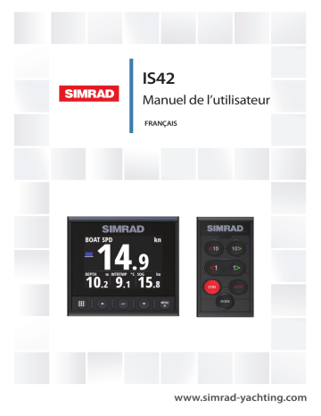 Mode d'emploi | Simrad IS42 Manuel utilisateur | Fixfr