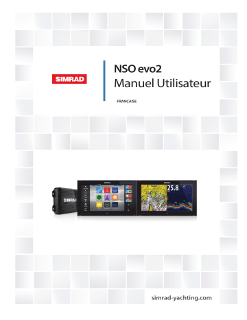 Mode d'emploi | Simrad NSO evo2 Manuel utilisateur | Fixfr