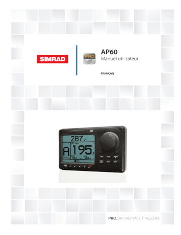 Mode d'emploi | Simrad AP60 Manuel utilisateur | Fixfr