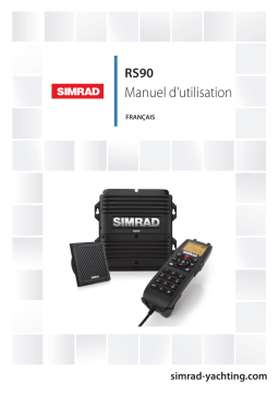 Simrad RS90 Manuel utilisateur