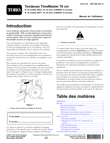 Toro TimeMaster 76cm Lawn Mower Walk Behind Mower Manuel utilisateur | Fixfr