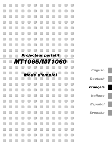 MT1060 | Manuel du propriétaire | NEC MT1065 Manuel utilisateur | Fixfr