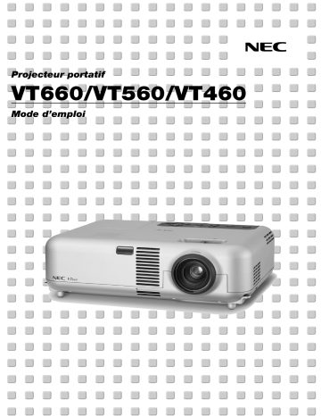 VT460 | VT660 | Manuel du propriétaire | NEC VT560 Manuel utilisateur | Fixfr