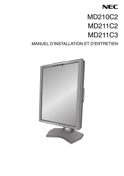 NEC MD210C2 Manuel utilisateur