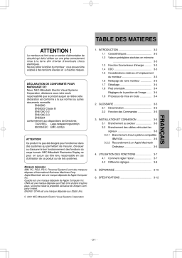 NEC Diamond Pro 740SB Manuel utilisateur