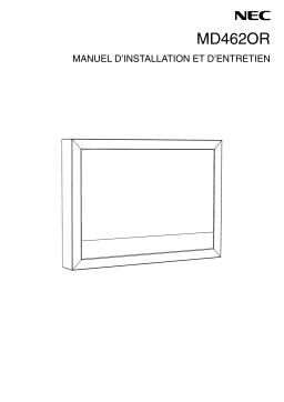 NEC MD462OR Manuel utilisateur