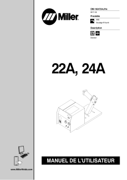 Miller 24A Manuel utilisateur