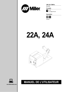 Miller 24A Manuel utilisateur