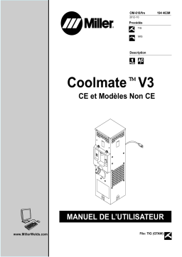 Miller COOLMATE V3 Manuel utilisateur