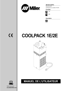 Miller COOLPACK 1E/2E Manuel utilisateur