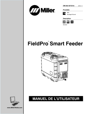 MF510069G | Manuel du propriétaire | Miller FIELDPRO SMART FEEDER Manuel utilisateur | Fixfr