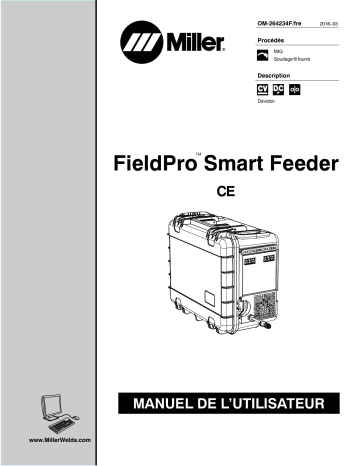 MG290104G | Manuel du propriétaire | Miller FIELDPRO SMART FEEDER CE Manuel utilisateur | Fixfr