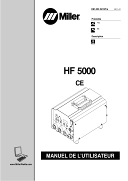 Miller HF 5000 CE Manuel utilisateur