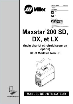 Miller MAXSTAR 200 SERIES Manuel utilisateur