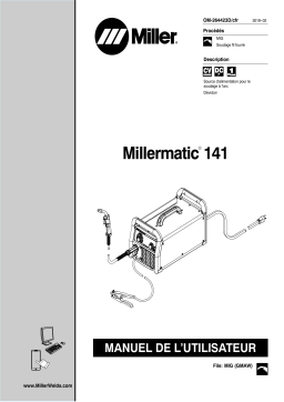 Miller MILLERMATIC 141 Manuel utilisateur