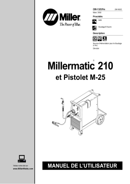 Miller MILLERMATIC 210 Manuel utilisateur