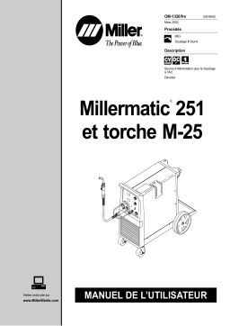 Miller MILLERMATIC 251 Manuel utilisateur