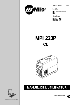 Miller Mpi 220P CE Manuel utilisateur