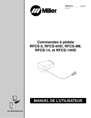 MF000000L | Manuel du propriétaire | Miller RFCS-14HD Manuel utilisateur | Fixfr