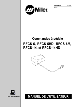 Miller RFCS-14 Manuel utilisateur