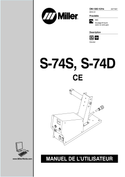 Miller S-74D CE Manuel utilisateur