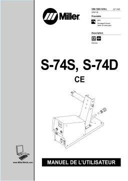 Miller S-74D CE Manuel utilisateur