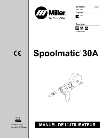 LB214251 | Manuel du propriétaire | Miller SPOOLMATIC 15A Manuel utilisateur | Fixfr