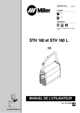 Miller STH 160 L CE Manuel utilisateur