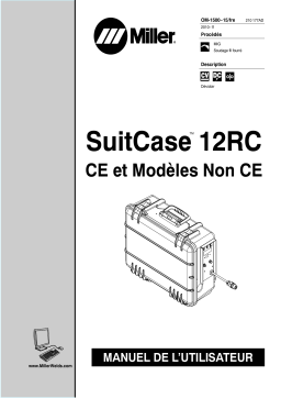 Miller SUITCASE 12RC CE Manuel utilisateur