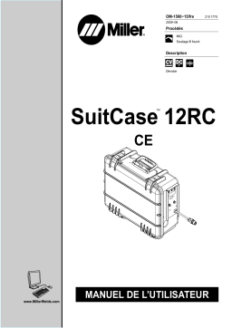 Miller SUITCASE 12RC CE Manuel utilisateur