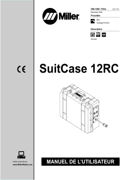 Miller SUITCASE 12RC CE Manuel utilisateur