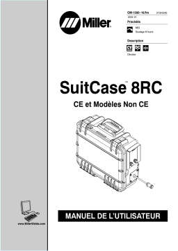 Miller SUITCASE 8RC CE Manuel utilisateur