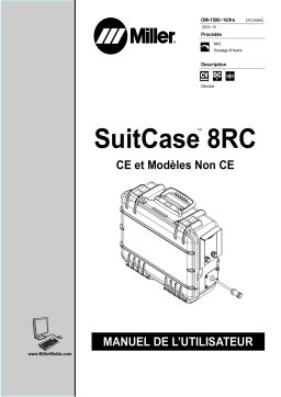 Miller SUITCASE 8RC CE Manuel utilisateur